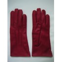 Art. R162 Rękawiczki skórzane damskie, ręcznie szyte