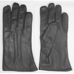 Art. R162/m Rękawiczki skórzane męskie, ręcznie szyte